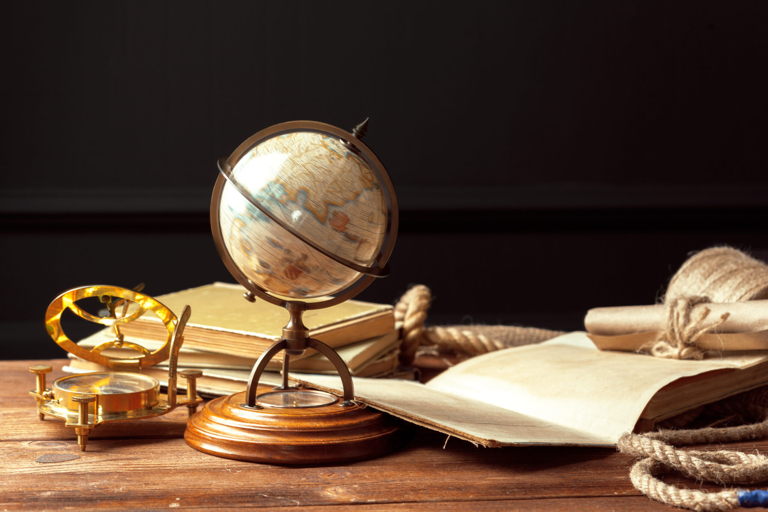 vintage marine still life. close up .